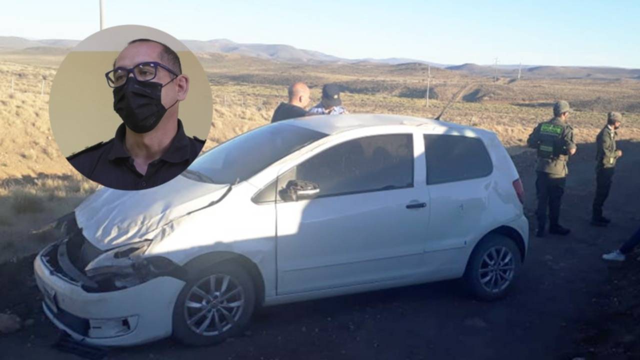 Cuatro vuelcos en la Ruta 40 a pocos kilómetros de Esquel, todos en el mismo lugar