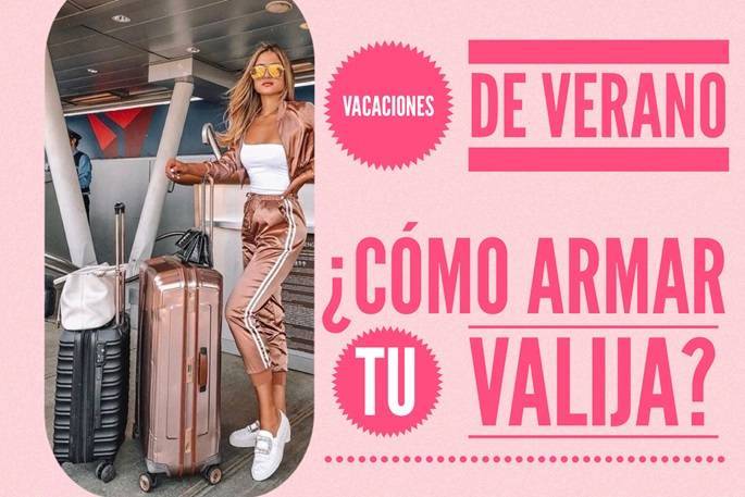 Moda: ¿Cómo armar tu valija para las vacaciones de verano?