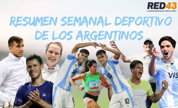 Deportes en Argentina: Resumen semanal de los logros argentinos