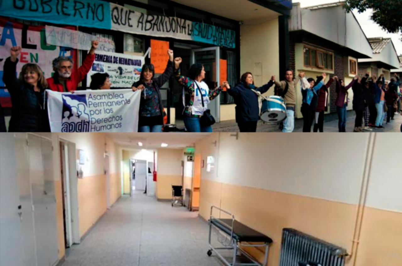 Abrazar el Hospital hasta que respire salud