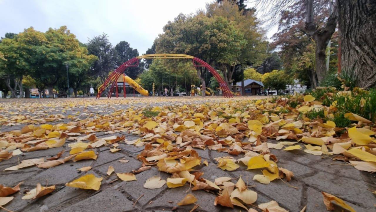 La jornada inició con temperaturas bajo cero en Esquel