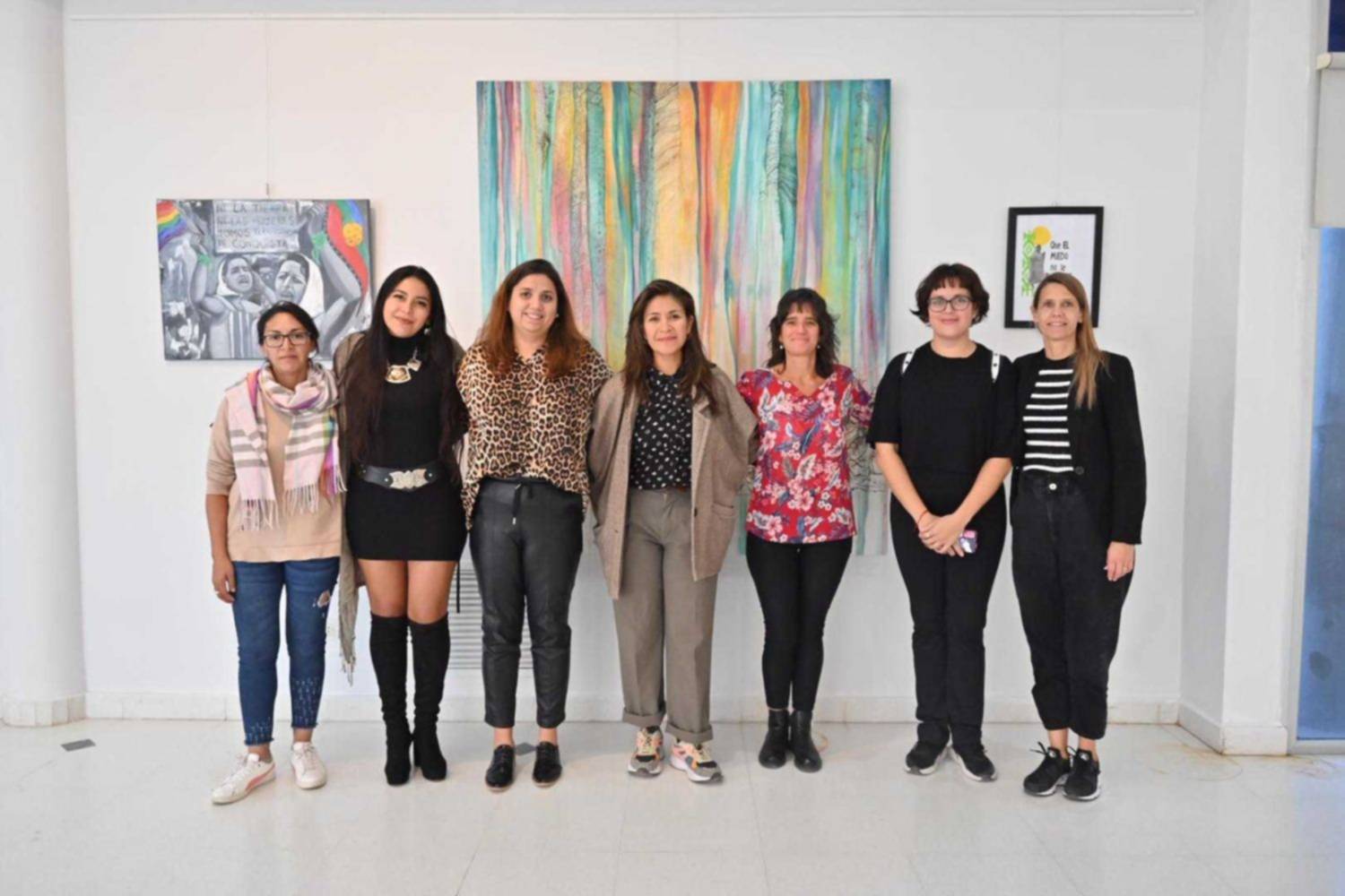 El Centro Cultural Provincial inauguró la muestra "Mujeres en el Trabajo, Lucha y Militancia"