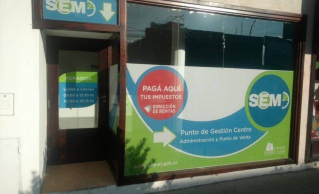 Esquel: No hay cobro de SEM durante la mañana de este miércoles