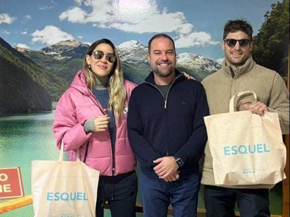 De visita en Esquel, Jimena Barón disfrutará de La Hoya y otros atractivos turísticos