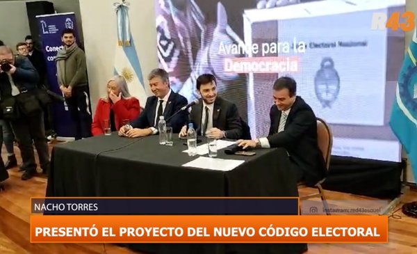 Torres Presentó El Proyecto Del Primer Código Electoral Provincial