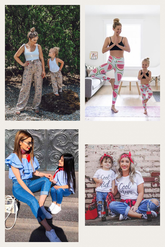 Moda: matching de outfits entre madres e hijas