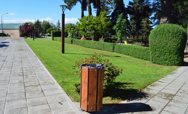 Trevelin se inaugura la obra de mejoramiento de la Plaza Coronel Fontana